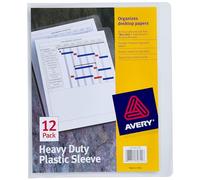 Avery 72611 protège documents Plastique - Protèges documents (Plastique, Letter, 12 pièce(s))