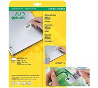 Avery - Adhésif amovible - blanc - 17.8 x 10 mm 6750 étiquette(s) (25 feuille(s) x 270) étiquettes