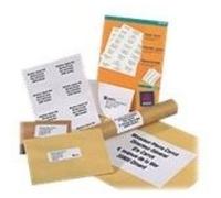 Avery - Adhésif permanent - blanc - 105 x 42 mm 1400 étiquette(s) (100 feuille(s) x 14 étiquettes G