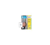 Avery AM004A4 étiquette auto-collante Rectangle Amovible Transparent 40 pièce(s)