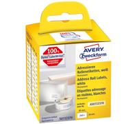 Avery As0722370 Étiquette Auto-Collante Rectangle Permanent Blanc 260 Pièce(S)