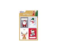Avery - Auto-adhésif - 35 x 47 mm 12 étiquette(s) (3 feuille(s) x 4 étiquettes cadeaux