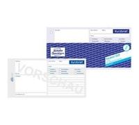 Avery Dennison Zweckform 1014 Bloc-notes mémo Pour notes de réunion orange