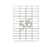 Avery - Blanc - 52.5 x 21.2 mm 5600 étiquette(s) (100 feuille(s) x 56) étiquettes multi-emploi