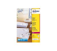 Avery Blanc 63.5 X 33.9 Mm 360 Étiquette(S) (15 Feuille(S) X 24) Étiquettes Adresses