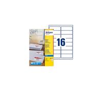 Avery - Blanc - 99.1 x 33.9 mm 400 étiquette(s) (25 feuille(s) x 16 étiquettes adresses