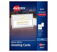 Avery Bloc de 80 étiquettes enlevables avec onglets non adhésif 50 x 115 mm Liserets foncés : Bleu/Fuchsia