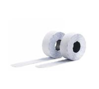 AVERY - Boite de 10 rouleaux de 1200 étiquettes autocollantes pour étiqueteuse 2 lignes (total de 12000 étiquettes). Format 26 x 16 mm. Adhésif permanent.
