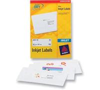 AVERY - Boite de 100 étiquettes d'expédition autocollantes. Personnalisables et imprimables. Format 199,6 x 289,1 mm. Impression jet d'encre. (J8167-100)