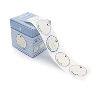 AVERY - Boîte de 50 Stickers Ronds Handmade/Fait main (56819)