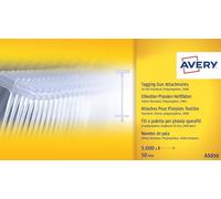 AVERY - Boite de 5000 attaches standard polypropylène 40mm - Transparentes