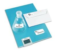 Avery Mini Étiquettes Blanches Personnalisables 45,7 x 16,9 mm 6400 Pièces Laser et Jet d'Encre