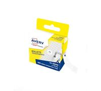 Avery Boîte distributrice œillets autocollants 200 pièces Ø 13 mm Transparent