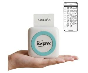 Avery BTPRINTER Mini imprimante d'étiquettes Bluetooth | Mini imprimante d'étiquettes bluetooth