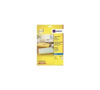 Avery Clear Mini Label - Clair - 21.2 x 38.1 mm 1625 unités (25 feuille(s) x 65 étiquettes