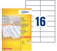 Avery DP167-100 1600 étiquettes blanches multi-usages 105 × 37 mm Copieur | 1600 étiquettes blanches, Copieur, 105 × 37 mm, pour l'expédition et l'envoi de colis