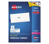 Avery Easy Peel adresse Label - 2.62 Amp ;"- Largeur x 1 Amp ;" - Longueur - 30/Drap - Permanent - 250/Box - Blanc