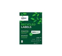 Avery Étiquettes d'adresse LR7165 - Blanches 100% recyclées - 99,1 x 67,7 mm - Boîte de 800