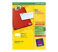Avery Self Adhesive Mini Organising Return Address Labels, Laser Printers, 65 La
