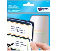 Avery Étiquettes Bloc Notes Autocollants Notes D'Adhésif