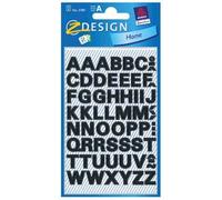 Avery Etiquettes Chiffres Et Lettres A-Z, 2 Feuilles, Noir, Film Résistant Aux Intempéries 1 Unité(S)