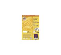 Avery Étiquettes autocollantes 5600 – 52,5×21,2 mm – Blanc – 100 feuilles (56/feuille)
