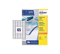Avery Étiquettes multi-usages 65 étiquettes par feuille (40 feuilles) (Import Royaume Uni)