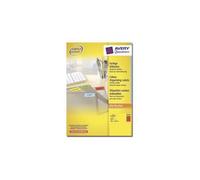 Avery - Étiquettes pour dossiers - rouge - 105 x 148 mm 400 étiquette(s) ( 100 feuille(s) x 4 )