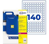 Avery Étiquettes QR Code, film, adhésif permanent, blanc, 15x15mm, 8 feuilles (L7071-8)