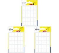 AVERY - Etui de 225 étiquettes autocollantes. Format 12 x 18 mm. (Lot de 3)