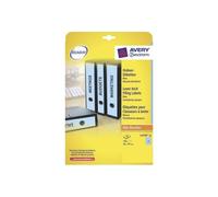Avery File Folder Labels - Bleu - 38 x 297 mm 100 étiquette(s) (20 feuille(s) x 5 étiquettes pour dossiers