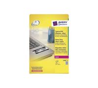 Avery Heavy Duty Laser Labels - Polyester - argent - 10 x 25.4 mm 3780 unités (20 feuille(s) x 189) étiquettes