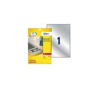 Avery Heavy Duty Laser Labels - Polyester - argent - A4 (210 x 297 mm) 20 unités (20 feuille(s) x 1 étiquettes