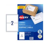 Avery Imprimantes d'adresses d'étiquettes d'expédition Adhésif permanent Jet d'e
