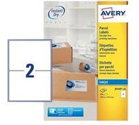 Inkjet - Blanc - 199.6 x 143.5 mm 200 étiquette(s) (100 feuille(s) x 2 étiquettes adresses