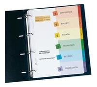 Avery - Intercalaires Personalisables Ready Index A4+ - Jeu De 6 G