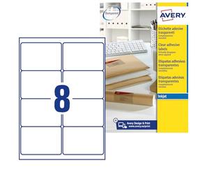 Avery J8 étiquettes QuickPEEL