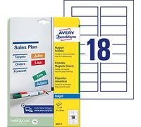 Avery J8871-5 étiquette à imprimer Blanc