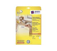 Etiquette universelles Avery-Zweckform L4744REV-25 96 x 50.8 mm papier blanc 300 pc(s) décollable