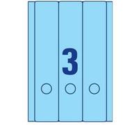 Avery L4753 - Bleu - 61 x 297 mm 60 unités (20 feuille(s) x 3) étiquettes pour dossiers G