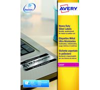 Avery L4774 Etiquettes ultra-résistantes blanches laser - polyester - 99,1 x 139 mm - Boîte de 80