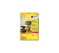 Avery Étiquettes Ultra-résistantes Jaunes 63,5×29,6 mm 540 personnalisables impression laser