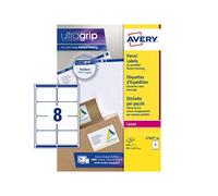 Avery L7165-40 320 étiquettes expédition blanches 99,1 × 67,7 mm Laser | 320 étiquettes blanches 99,1 × 67,7 mm Laser, pour classement et organisation