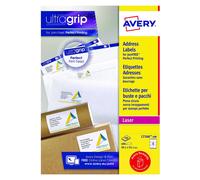 Avery L7166 Self Adhesive Parcel Shipping Labels, Laser Printers, 6 Labels Per A