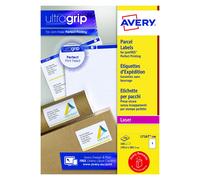 Avery L7167 Self Adhesive Parcel Shipping Labels, Laser Printers, 1 Label Per A4