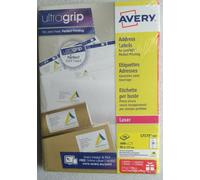 AVERY L7173-100 BOITE DE 1000 ETIQUETTES LASER BLANC 99.1x57mm