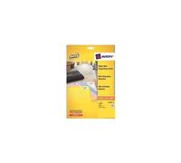 Avery L7632 - Adhésif permanent - blanc - 35.6 x 16.9 mm 2000 étiquette(s) (25 feuille(s) x 80 étiquettes d'adresse de retour
