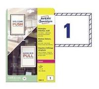 Avery L9002-10 étiquette à imprimer Blanc Imprimante d'étiquette adhésive Blanc G