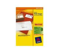 Avery Lot De 3 Boites De 200 Étiquettes Blanches Multi Usages 210x148mm Pour Laser.