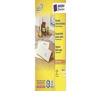 Avery LR3475 Etiquettes 70 x 36mm Blanc